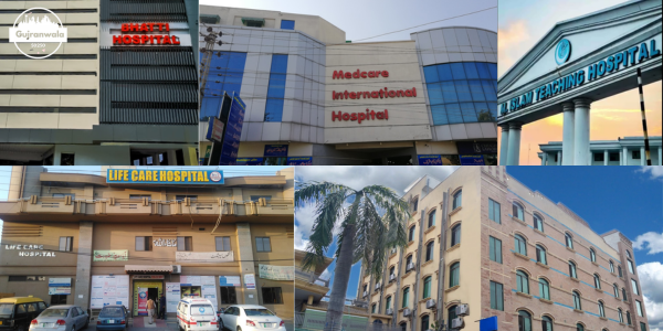 Hospitals in Gujranwala