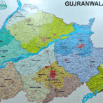 Gujranwala division map